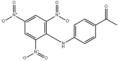 n-(4-acetylphenyl)-2,4,6-trinitroaniline结构式