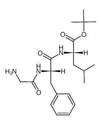 Gly-Phe-Leu(t-Bu)结构式