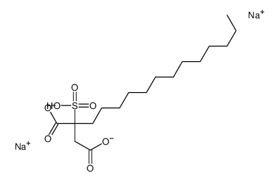 十三醇磺基琥珀酸酯二钠结构式