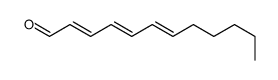 dodeca-2,4,6-trienal结构式