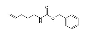pent-4-enylcarbamic acid benzyl ester结构式
