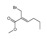 methyl 2-(bromomethyl)hex-2-enoate结构式