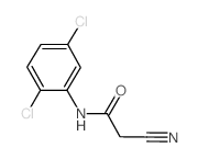 2-CYANO-N-(2,5-DICHLORO-PHENYL)-ACETAMIDE结构式