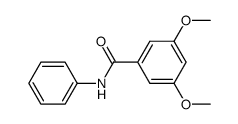 3,5-dimethoxy-N-phenylbenzamide Structure