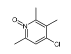 4-chloro-2,3,6-trimethyl-1-oxidopyridin-1-ium Structure