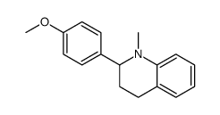 2-(4-methoxyphenyl)-1-methyl-3,4-dihydro-2H-quinoline Structure