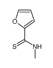 N-methylfuran-2-carbothioamide结构式