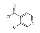 3-chloroisonicotinoyl chloride Structure