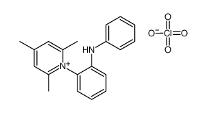 N-phenyl-2-(2,4,6-trimethylpyridin-1-ium-1-yl)aniline,perchlorate Structure