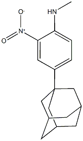 [4-(1-adamantyl)-2-nitrophenyl]methylamine Structure