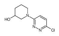 1-(6-氯-3-哒嗪基)-3-哌啶醇结构式