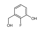 2-氟-3-羧基苯甲醇结构式