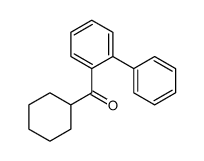 cyclohexyl-(2-phenylphenyl)methanone结构式