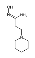 N'-羟基-3-(哌啶-1-基)丙酰胺结构式