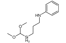 N-[3-(dimethoxymethylsilyl)propyl]aniline结构式