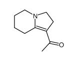 Ethanone, 1-(2,3,5,6,7,8-hexahydro-1-indolizinyl)- (9CI) Structure