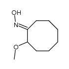 2-Methoxy-cyclooctanonoxim Structure
