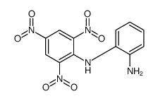N-(2,4,6-Trinitrophenyl)-O-phenylenediamine Structure