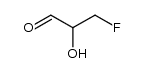 3-fluoro-2-hydroxypropanal Structure