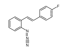 (E)-1-azido-2-(4-fluorostyryl)benzene结构式