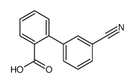 3'-CYANO-BIPHENYL-2-CARBOXYLIC ACID结构式