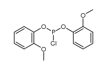 Di(o-methoxy-phenyl)-chlorphosphit Structure