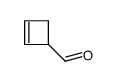 cyclobut-2-ene-1-carbaldehyde结构式