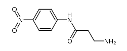 β-alanine p-nitroanilide结构式