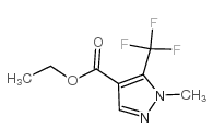 1-甲基-3-三氟甲基-1H-吡唑-4-羧酸乙酯结构式