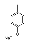 sodium p-cresolate Structure
