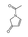 3H-Pyrrol-3-one,1-acetyl-1,2-dihydro-(9CI)结构式