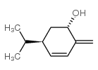3-Cyclohexen-1-ol,2-methylene-5-(1-methylethyl)-,(1S-trans)-(9CI) Structure