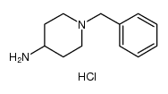 1-苄基-4-氨基哌啶二盐酸盐结构式