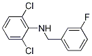 2,6-二氯-N-(3-氟苄基)苯胺图片