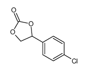 4-(4-chlorophenyl)-1,3-dioxolan-2-one结构式