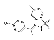 N'-(1-(4-aminophenyl)ethylidene)-4-methylbenzenesulfonohydrazide结构式