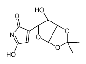 3-(1,2-O-isopropylidene-threofuranos-4-yl)maleimide结构式