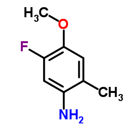 5-Fluoro-4-methoxy-2-methylaniline Structure