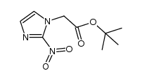 tert-butyl 2-(2-nitro-1H-imidazol-1-yl)acetate结构式