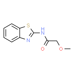 Acetamide, N-2-benzothiazolyl-2-methoxy- (9CI)结构式
