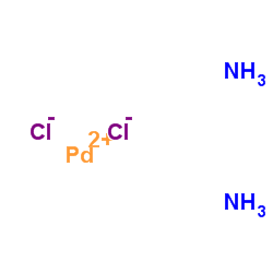 二氯二氨钯结构式