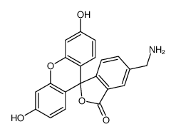 5-(aminomethyl)fluorescein结构式