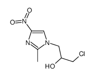1-chloro-3-(2-methyl-4-nitroimidazol-1-yl)propan-2-ol Structure