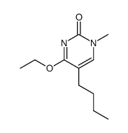 2(1H)-Pyrimidinone,5-butyl-4-ethoxy-1-methyl-(9CI)结构式