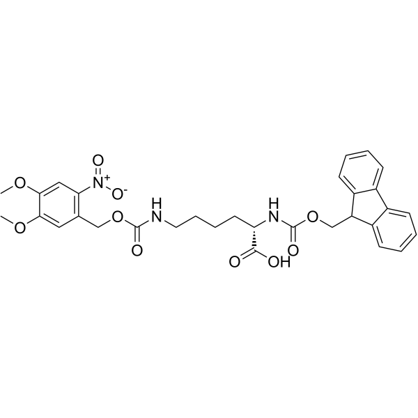 Fmoc-L-Lys(Nvoc)-OH structure