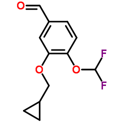 4-(二氟甲氧基)-3-(环丙基甲氧基)苯甲醛图片