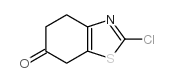 2-氯-4,5-二氢苯并[d]噻唑-6(7h)-酮结构式
