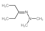 3-Pentanone,2,2-dimethylhydrazone Structure