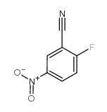2-氟-5-硝基苯腈结构式