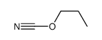 propyl cyanate structure